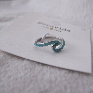 Pura Vida Seed Bead Wave Ring